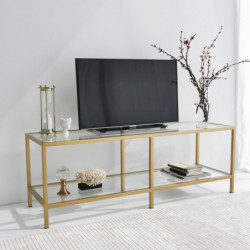 Mueble TV Basic TV501 dorado Practica Hogar