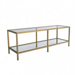 Mueble TV Basic TV501 dorado Practica Hogar