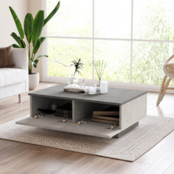 Mesa de centro LV17-GT antracita plateado Practica Hogar