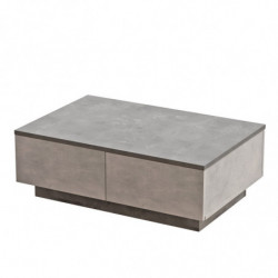 Mesa de centro LV17-GT antracita plateado Practica Hogar