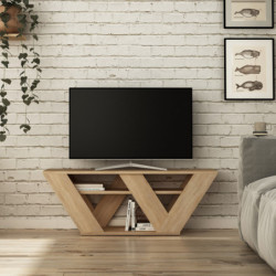 Mueble TV Pipralla roble Practica Hogar