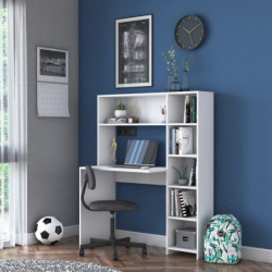 Escritorio de estudio HA104-2063 blanco Practica Hogar