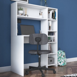 Escritorio de estudio HA104-2063 blanco Practica Hogar