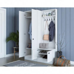 Recibidor M5 -1561 blanco Practica Hogar