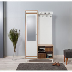 Recibidor İNCİ-200 sonoma roble Practica Hogar