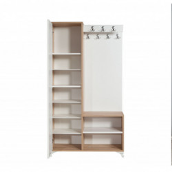 Recibidor İNCİ-200 sonoma roble Practica Hogar
