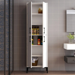 Mueble auxiliar Berlin A blanco Practica Hogar