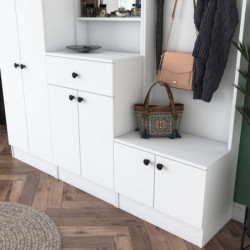 Recibidor M21558 blanco Practica Hogar