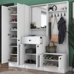 Recibidor M21558 blanco Practica Hogar