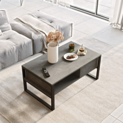Mesa de centro ML34-RG plata Practica Hogar