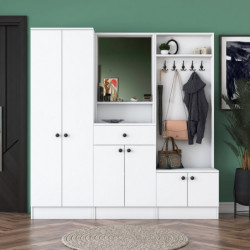 Recibidor M3 -1559 blanco Practica Hogar