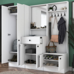 Recibidor M3 -1559 blanco Practica Hogar
