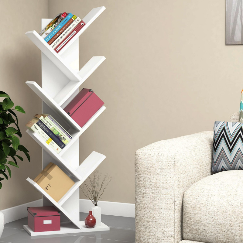 Librería Destan blanco Practica Hogar Librería Destan blanco Practica Hogar