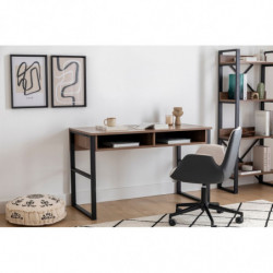 Escritorio de estudio Nove nogal Practica Hogar