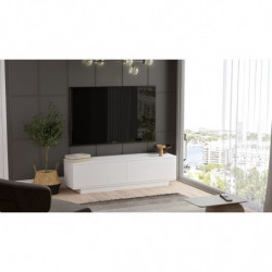 Mueble TV FN1-W blanco Practica Hogar