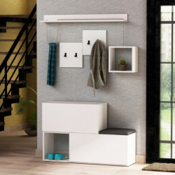 Recibidor Holdon blanco Practica Hogar