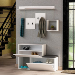 Recibidor Holdon blanco Practica Hogar