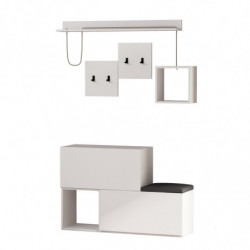 Recibidor Holdon blanco Practica Hogar