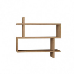 Estante de pared Paralel roble Practica Hogar