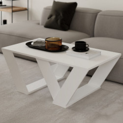 Mesa de centro Pipra blanco Practica Hogar