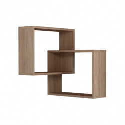 Estante de pared Ring sonoma roble Practica Hogar