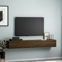 Mueble TV Terra Nogal Practica Hogar