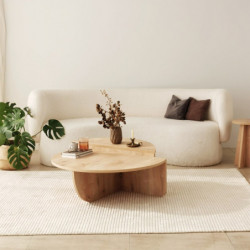 Mesa de centro Podium roble zafiro Practica Hogar