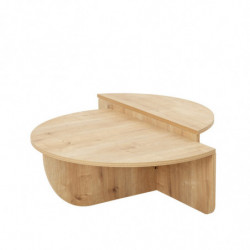 Mesa de centro Podium roble zafiro Practica Hogar