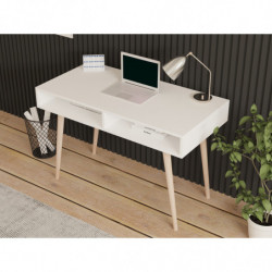 Escritorio de estudio Cisto blanco Practica Hogar
