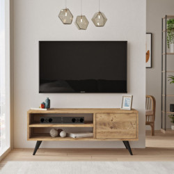 Mueble TV CD1-A pino atlántico Practica Hogar