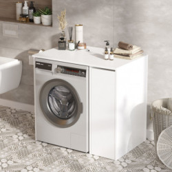 Mueble de baño SA1-W blanco Practica Hogar
