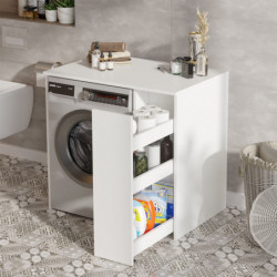 Mueble de baño SA1-W blanco Practica Hogar
