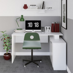 Escritorio de estudio Massası blanco Practica Hogar