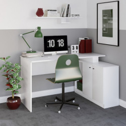 Escritorio de estudio Massası blanco Practica Hogar