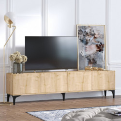 Mueble TV Nora roble zafiro Practica Hogar