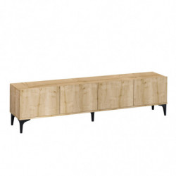 Mueble TV Nora roble zafiro Practica Hogar