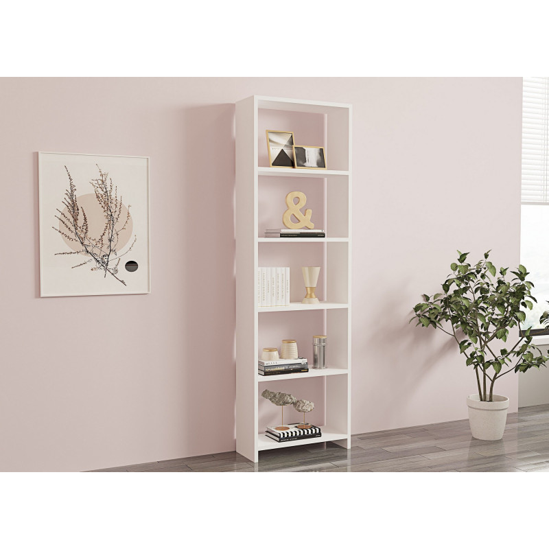 Librería New blanco Practica Hogar Librería New blanco Practica Hogar