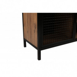 Mueble TV Zeno pino negro Practica Hogar