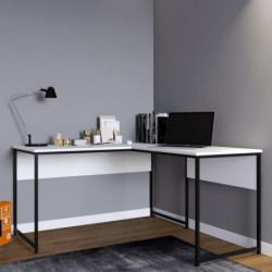 Escritorio de estudio Massası L192 blanco Practica Hogar