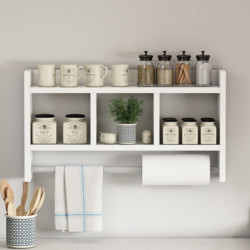 Estante de pared Asya Blanco Practica Hogar