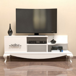Mueble TV Sultan blanco Practica Hogar