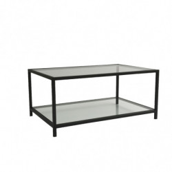 Mesa de centro Astro S400 humo negro Practica Hogar