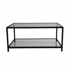 Mesa de centro Astro S400 humo negro Practica Hogar