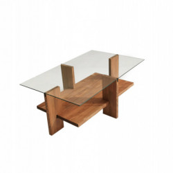 Mesa de centro Babylon madera natural Practica Hogar