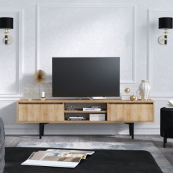 Mueble TV Artemis roble Practica Hogar