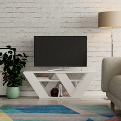 Mueble TV Pipralla blanco Practica Hogar