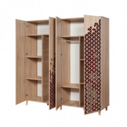 Armario İMAJ-122 sonoma roble Practica Hogar