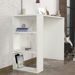 Escritorio de estudio Netenya blanco Practica Hogar