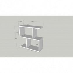 Mesa auxiliar Life blanco Practica Hogar