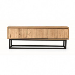 Mueble TV Tılsım 140 pino negro Practica Hogar